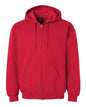 Gildan SF600 - Unisex Softstyle Full-Zip Hooded Sweatshirt - Red