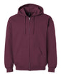 Gildan SF600 - Unisex Softstyle Full-Zip Hooded Sweatshirt - Maroon