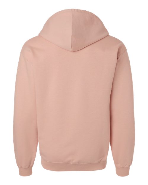Gildan SF600 - Unisex Softstyle Full-Zip Hooded Sweatshirt - Dusty Rose