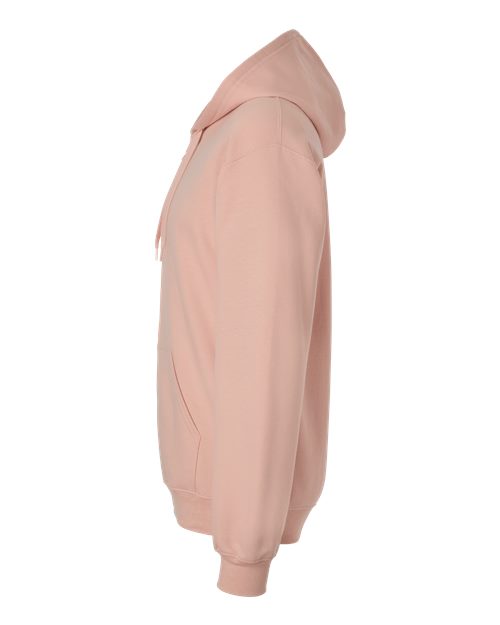 Gildan SF600 - Unisex Softstyle Full-Zip Hooded Sweatshirt - Dusty Rose