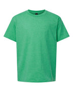 Gildan 64000B - Youth Softstyle T-Shirt - Heather Irish Green