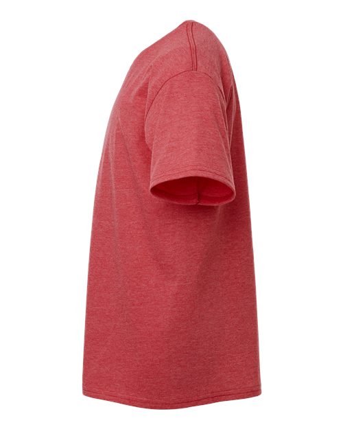 Gildan 64000B - Youth Softstyle T-Shirt - Heather Red