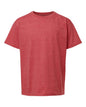 Gildan 64000B - Youth Softstyle T-Shirt - Heather Red