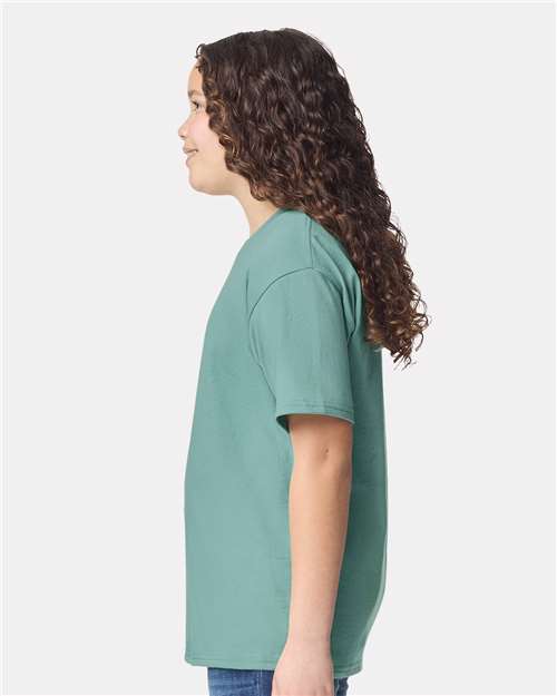 Gildan 5000B - Youth Heavy CottonTM T-Shirt - Aquatic