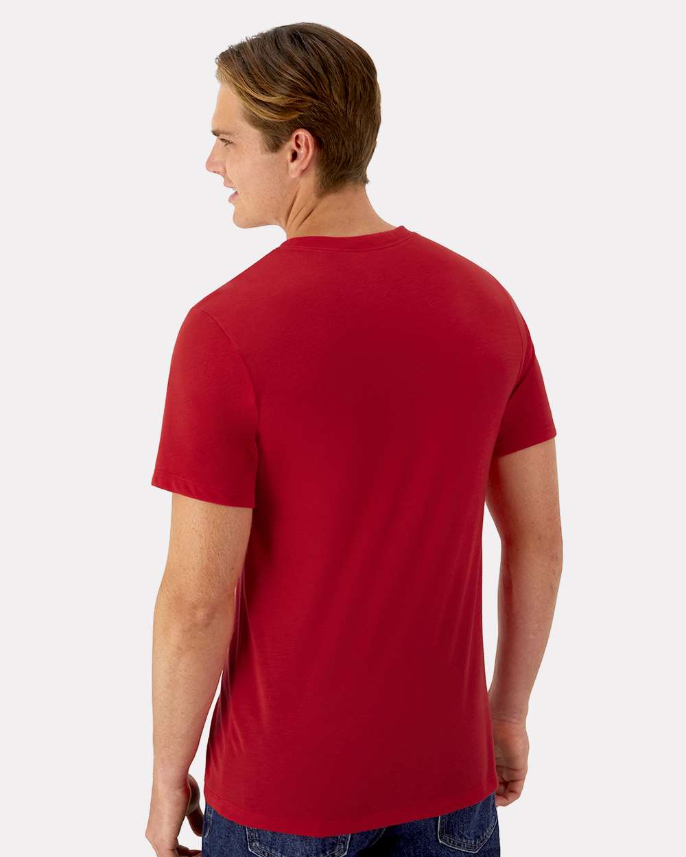 Hanes 4873 - Unisex Cool DRI® Cotton Touch T-Shirt - Athletic Red