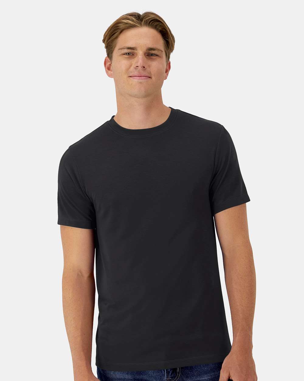 Hanes 4873 - Unisex Cool DRI® Cotton Touch T-Shirt — Black