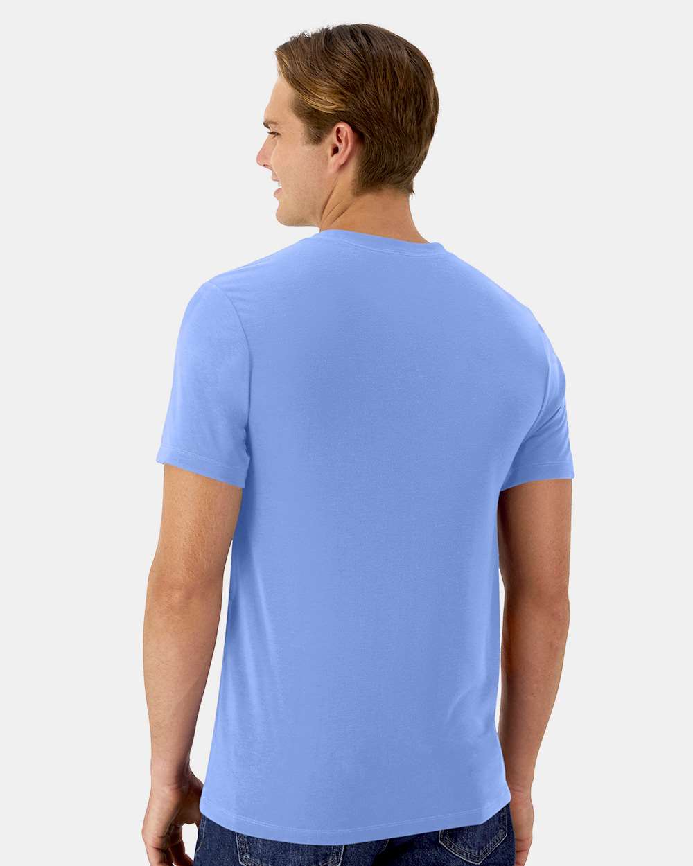 Hanes 4873 - Unisex Cool DRI® Cotton Touch T-Shirt - Carolina Blue