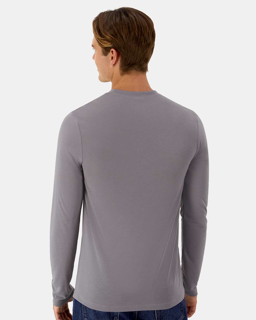 Hanes 484L - Unisex Cool DRI® Cotton Touch Long Sleeve T-Shirt - Graphite