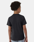 Hanes 484Y - Youth Cool DRI® Cotton Touch T-Shirt - Black
