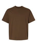 Hanes 5180R - Unisex Beefy-T® Retro Street T-Shirt — Army Brown (flat)