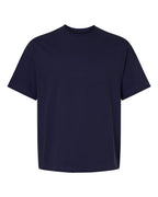 Hanes 5180R - Unisex Beefy-T® Retro Street T-Shirt — Athletic Navy (flat)