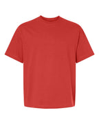 Hanes 5180R - Unisex Beefy-T® Retro Street T-Shirt — Poppy Red (flat)