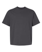 Hanes 5180R - Unisex Beefy-T® Retro Street T-Shirt — Smoke Grey (flat)