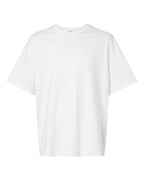 Hanes 5180R - Unisex Beefy-T® Retro Street T-Shirt — White (flat)
