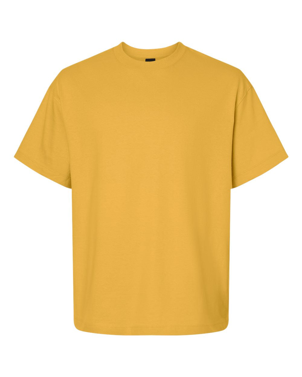 Hanes 5180R - Unisex Beefy-T® Retro Street T-Shirt — Royal Gold (flat)