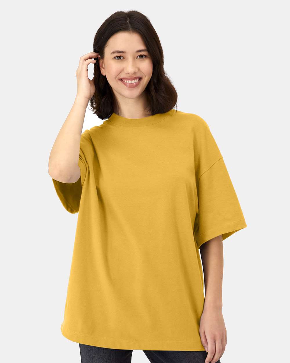 Hanes 5180R - Unisex Beefy-T® Retro Street T-Shirt — Royal Gold