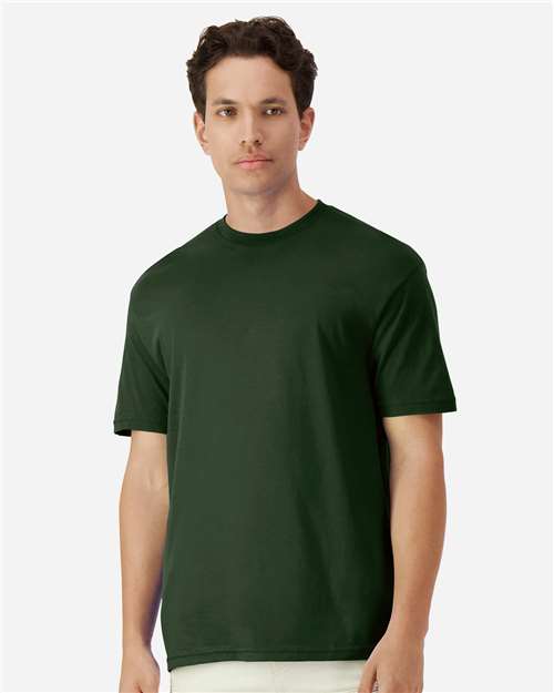 Gildan 3000 - Unisex Light Cotton T-Shirt - Forest Green