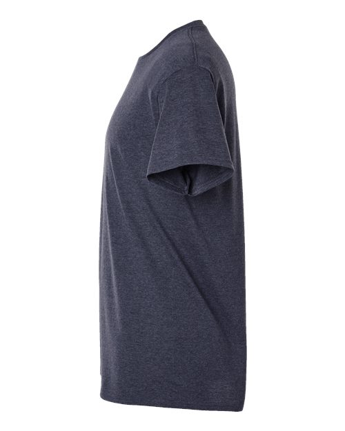 Gildan 3000 - Unisex Light Cotton T-Shirt - Heather Navy