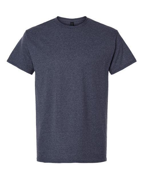 Gildan 3000 - Unisex Light Cotton T-Shirt - Heather Navy