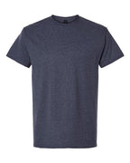 Gildan 3000 - Unisex Light Cotton T-Shirt - Heather Navy
