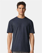 Gildan 3000 - Unisex Light Cotton T-Shirt - Heather Navy