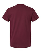 Gildan 3000 - Unisex Light Cotton T-Shirt - Maroon