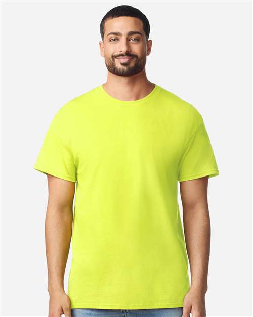 Gildan 3000 - Unisex Light Cotton T-Shirt - Safety Green
