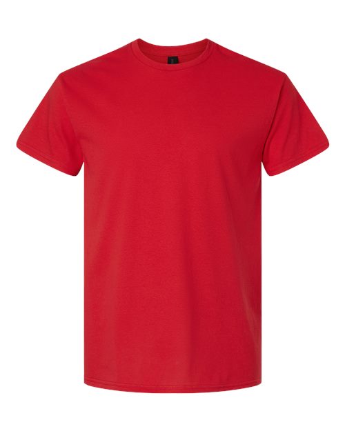 Gildan 3000 - Unisex Light Cotton T-Shirt - Red