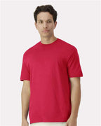 Gildan 3000 - Unisex Light Cotton T-Shirt - Red
