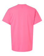 Gildan 3000 - Unisex Light Cotton T-Shirt - Safety Pink