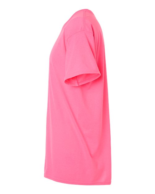 Gildan 3000 - Unisex Light Cotton T-Shirt - Safety Pink