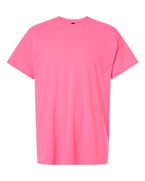 Gildan 3000 - Unisex Light Cotton T-Shirt - Safety Pink