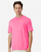 Gildan 3000 - Unisex Light Cotton T-Shirt - Safety Pink