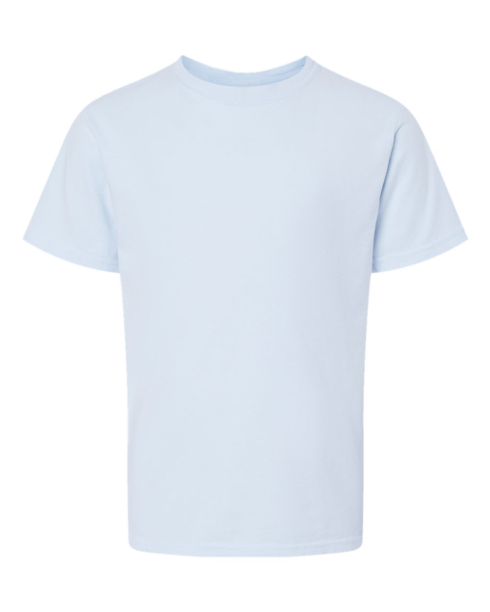 ComfortWash by Hanes GDH175 - Youth Garment-Dyed T-Shirt — Soothing Blue (flat)