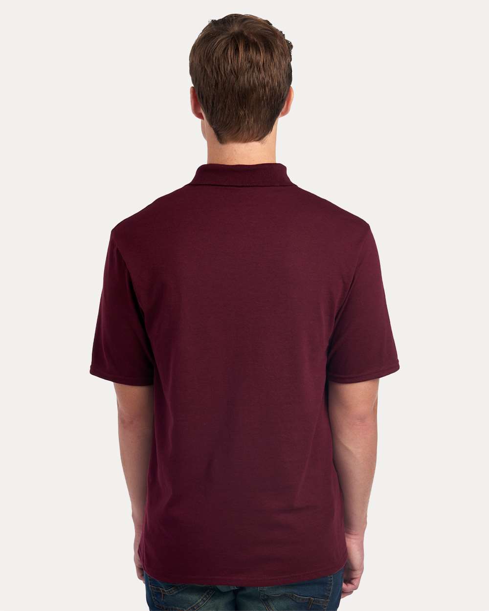 JERZEES 436MP - Men's Dri-Power® Polo with Pocket - Maroon