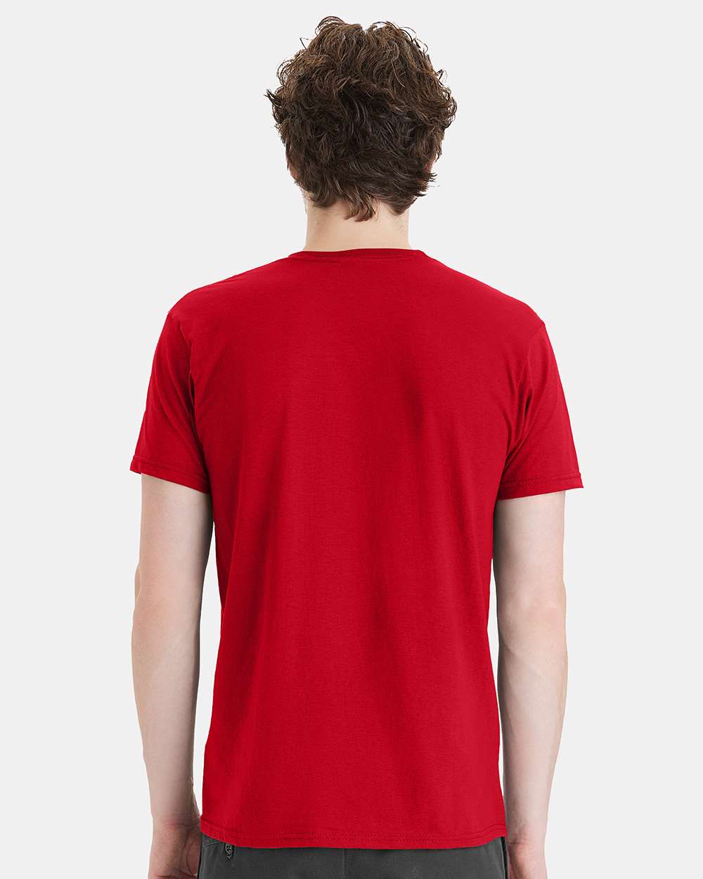 Hanes 498PT - Unisex Perfect-T DTG T-Shirt - Athletic Red