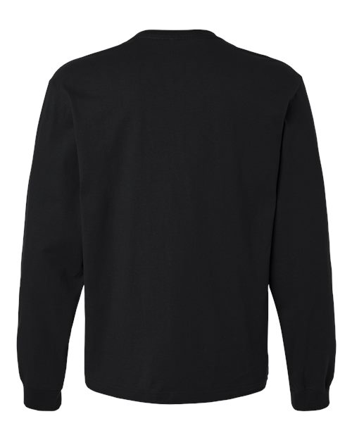 BELLA + CANVAS 4651 - Unisex 7.5 oz Heavyweight Long Sleeve Tee - Black