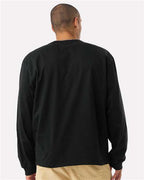 BELLA + CANVAS 4651 - Unisex 7.5 oz Heavyweight Long Sleeve Tee - Black
