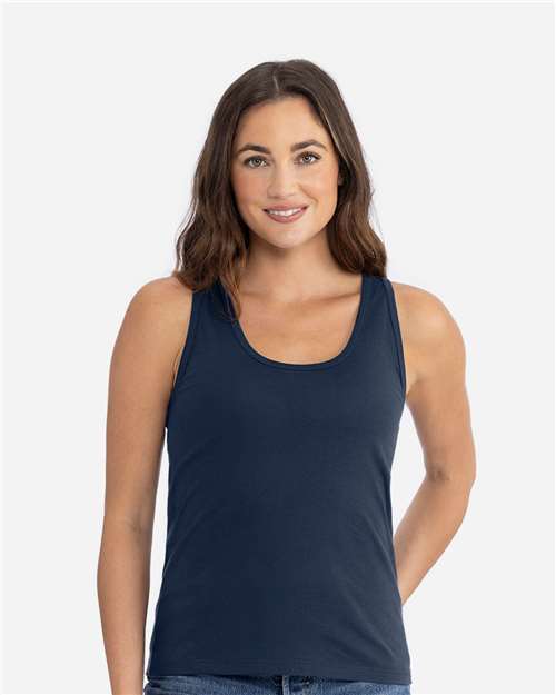 Next Level 3933 - Women's Cotton Tank - Midnight Navy