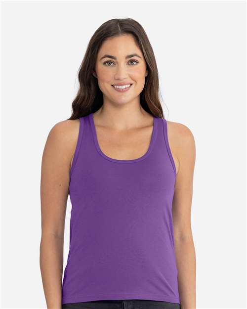 Next Level 3933 - Women's Cotton Tank - Purple Rush