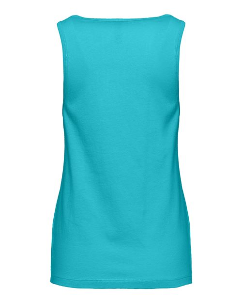Next Level 3933 - Women's Cotton Tank - Tahiti Blue