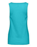 Next Level 3933 - Women's Cotton Tank - Tahiti Blue