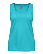 Next Level 3933 - Women's Cotton Tank - Tahiti Blue