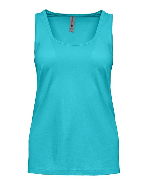 Next Level 3933 - Women's Cotton Tank - Tahiti Blue