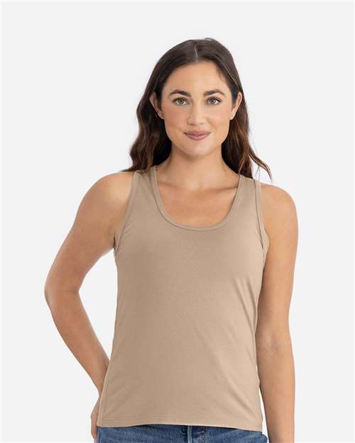 Next Level 3933 - Women's Cotton Tank - Tan