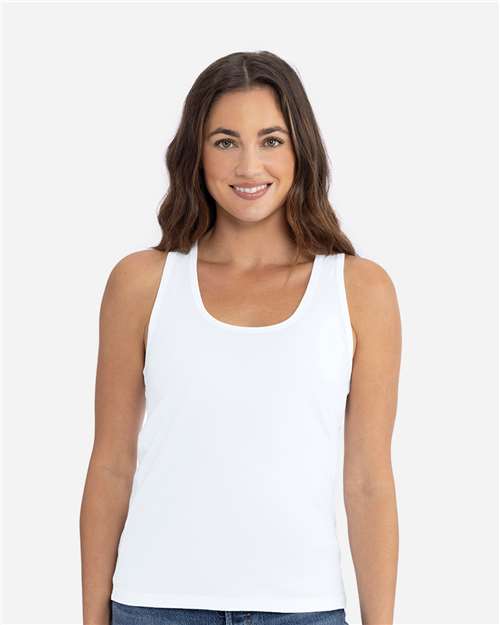 Next Level 3933 - Women's Cotton Tank - White