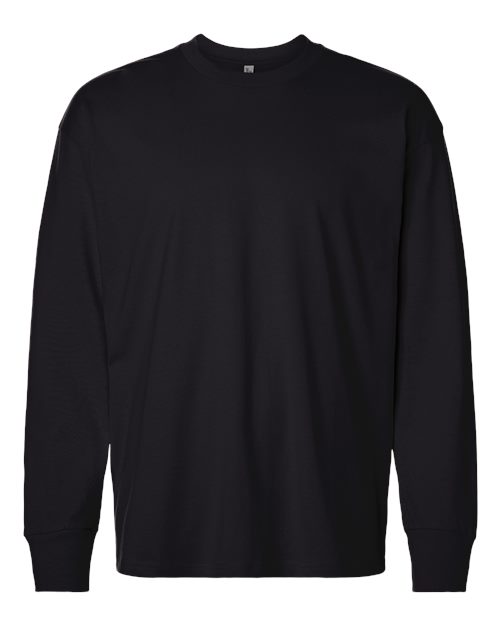 Next Level 7211 - Unisex Heavyweight Long Sleeve T-Shirt - Black