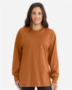 Next Level 7211 - Unisex Heavyweight Long Sleeve T-Shirt - Clay