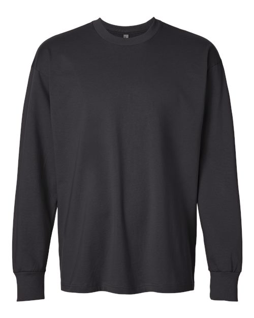 Next Level 7211 - Unisex Heavyweight Long Sleeve T-Shirt - Graphite Black