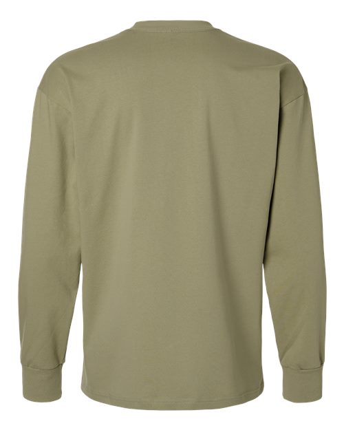 Next Level 7211 - Unisex Heavyweight Long Sleeve T-Shirt - Light Olive